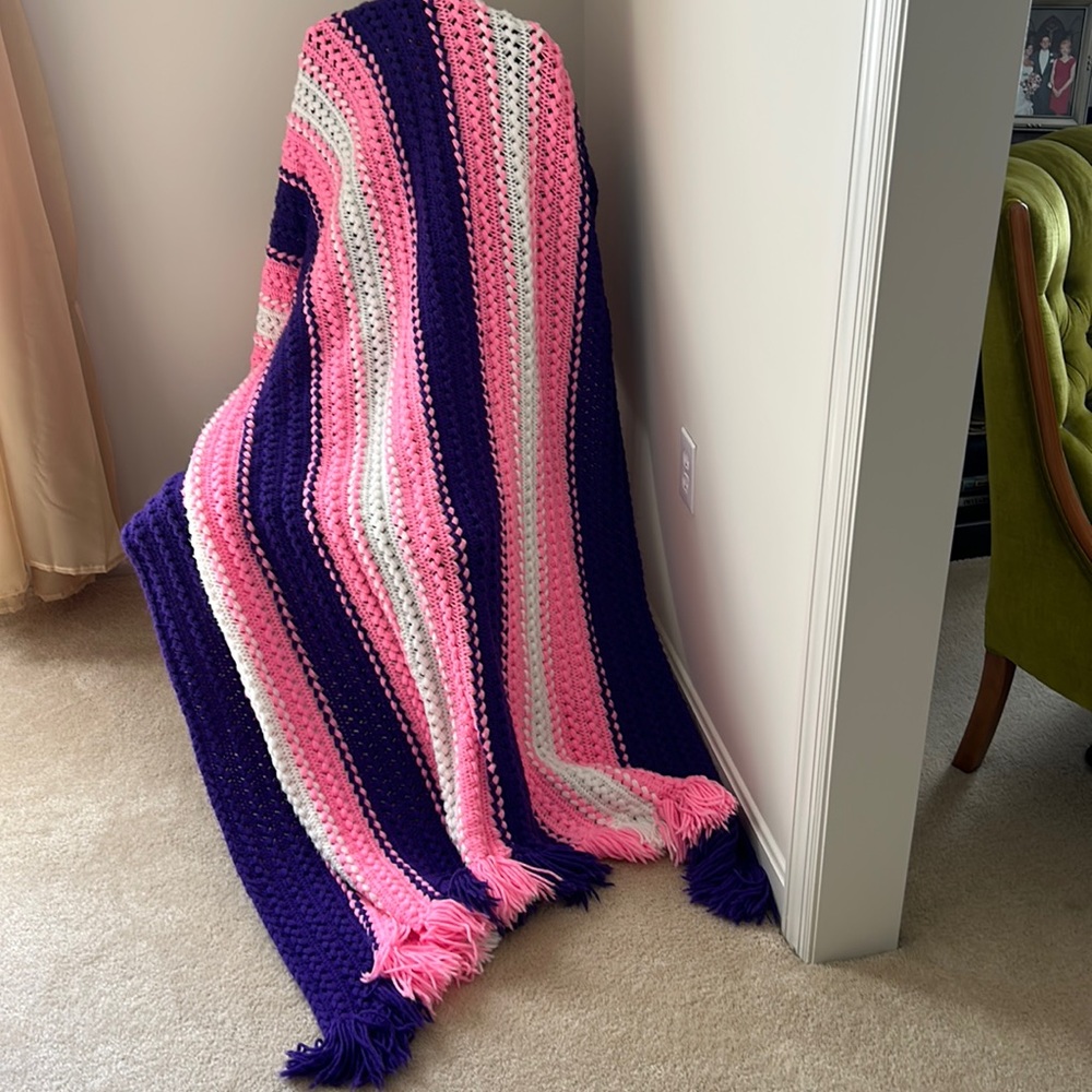 Vintage Crochet throw